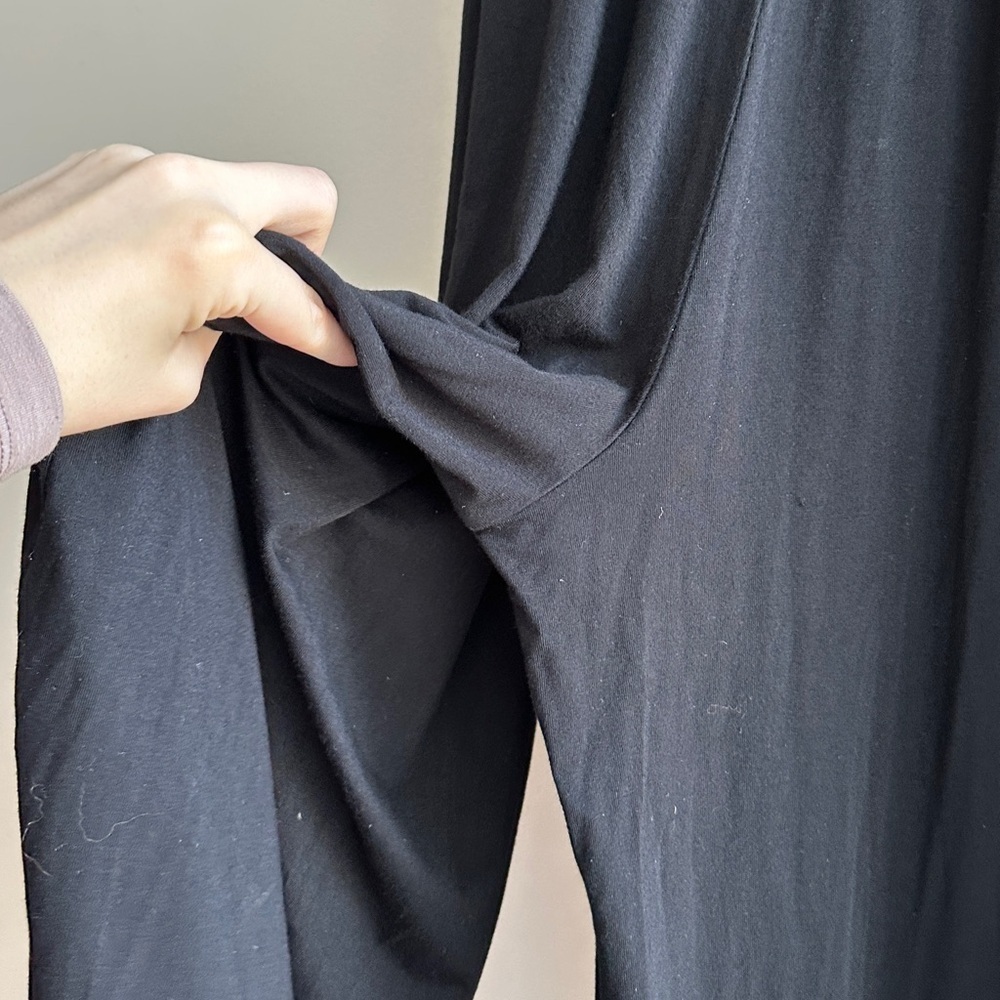 Jack Women’s Black Stretch Jumpsuit, Size Large - Picture 4 of 16